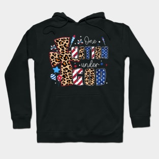 One Nation Under God America Dalmatian Gift For Men Women Hoodie